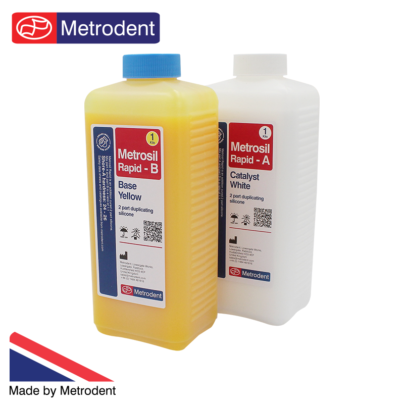 Metrosil Duplicating Silicones 18, 24 and Rapid