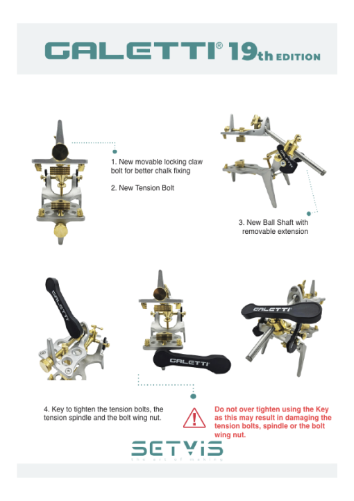 Galetti 'The Original' - Plasterless fixed plane articulator (19th Edition) - Image 3