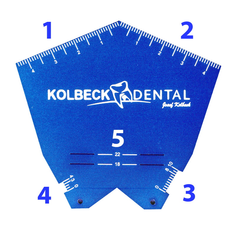 Kolbeck Occlusal Measurement Plane (OMP) Metrodent