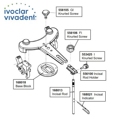 Stratos Incisal Rod Holder Accessories