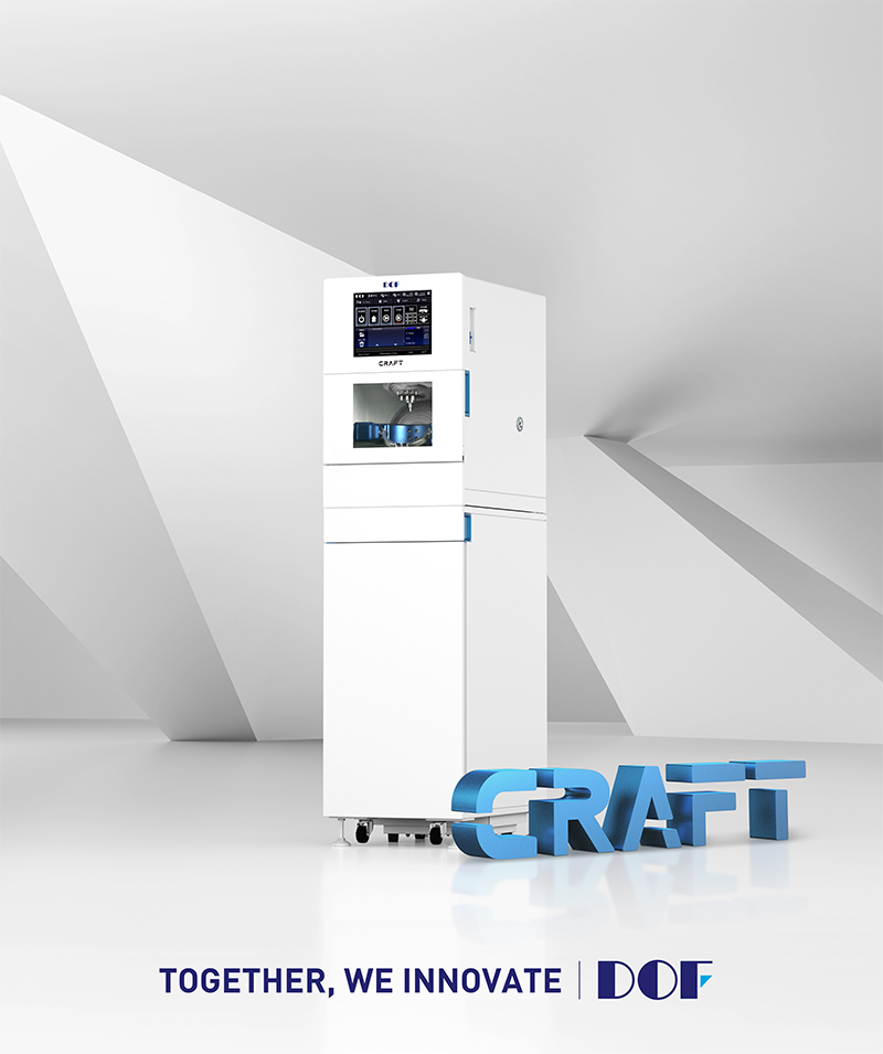 DOF Craft 5X ‘AllinOne milling machine’ Metrodent
