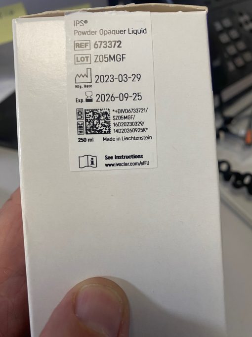 Ivoclar - IPS Powder Opaquer Liquid 250ml - Image 2